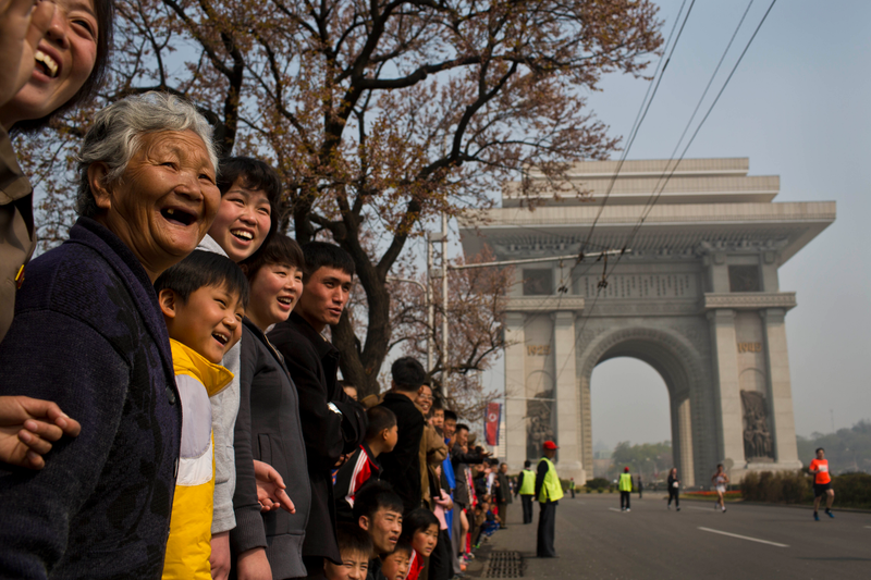 Illustration for article titled Scenes From North Korea's Marathon